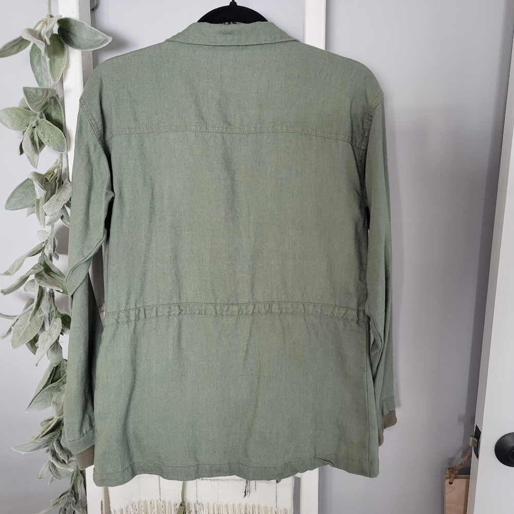 Michael Stars Linen Jacket - Picture 9 of 10
